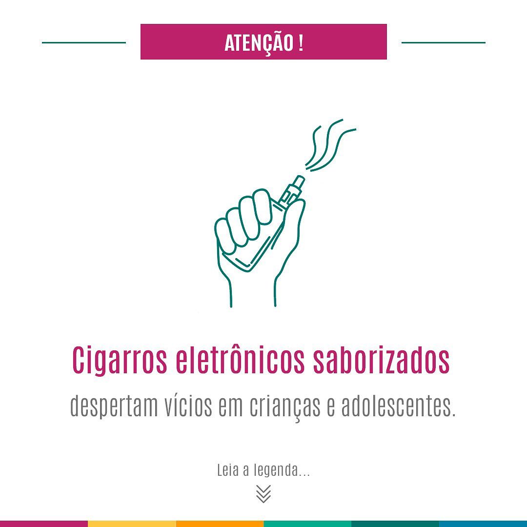 Ícone do tratamento de Cigarros eletrônicos saborizados