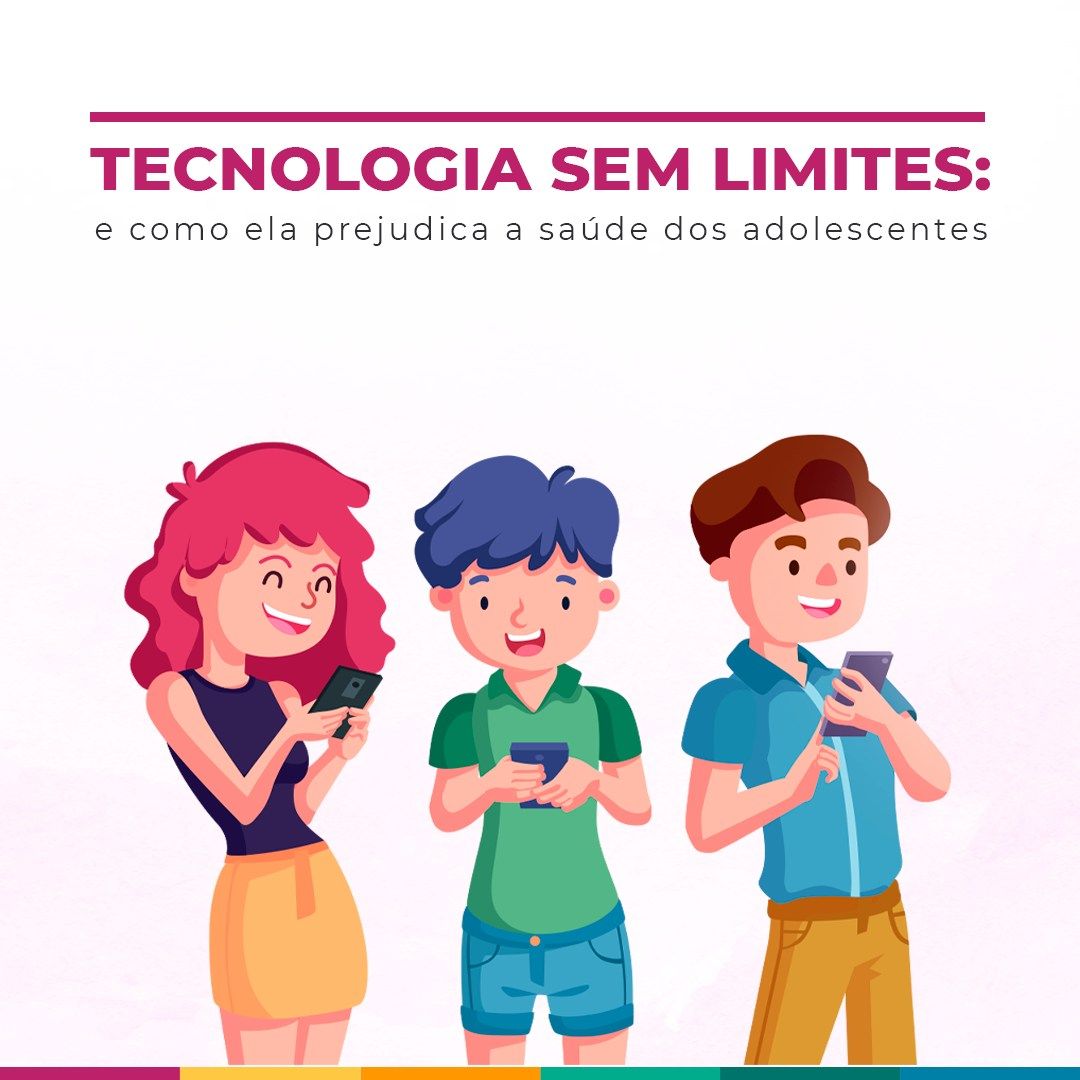 Ícone do tratamento de Tecnologia sem limites: e como ela prejudica a saúde dos adolescentes.