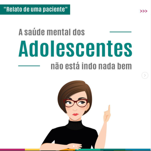 Ícone do tratamento de A saúde mental dos adolescentes não está indo nada bem